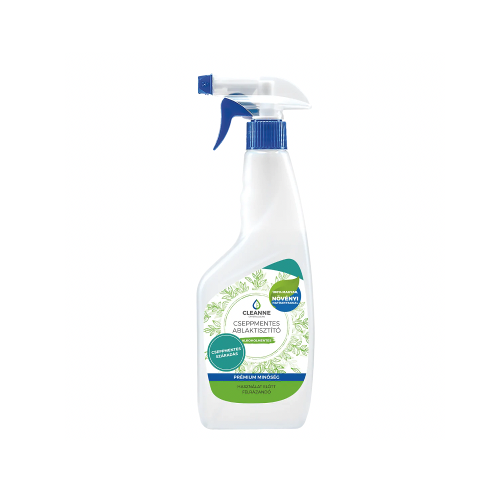 Ablaktisztító cseppmentes szórófejes 500 ml Cleanne_Környezetbarát kép