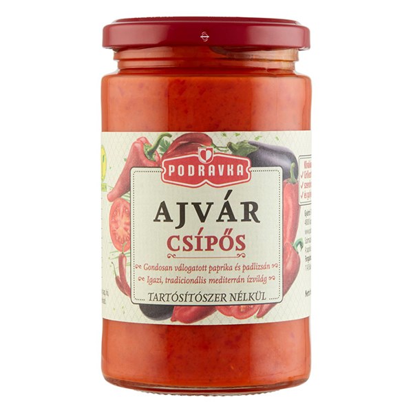 Ajvár PODRAVKA csípős 350 g