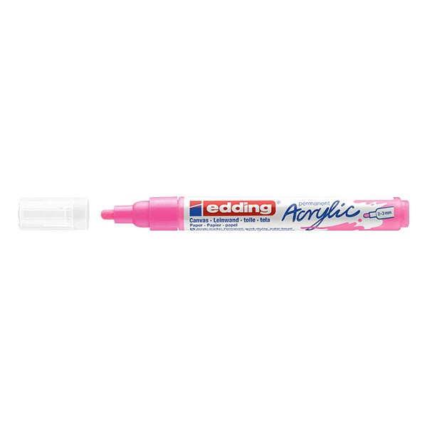 Akril marker EDDING 5100 M 2-3 mm neon rózsaszín