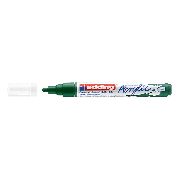 Akril marker EDDING 5100 M 2-3 mm sötétzöld