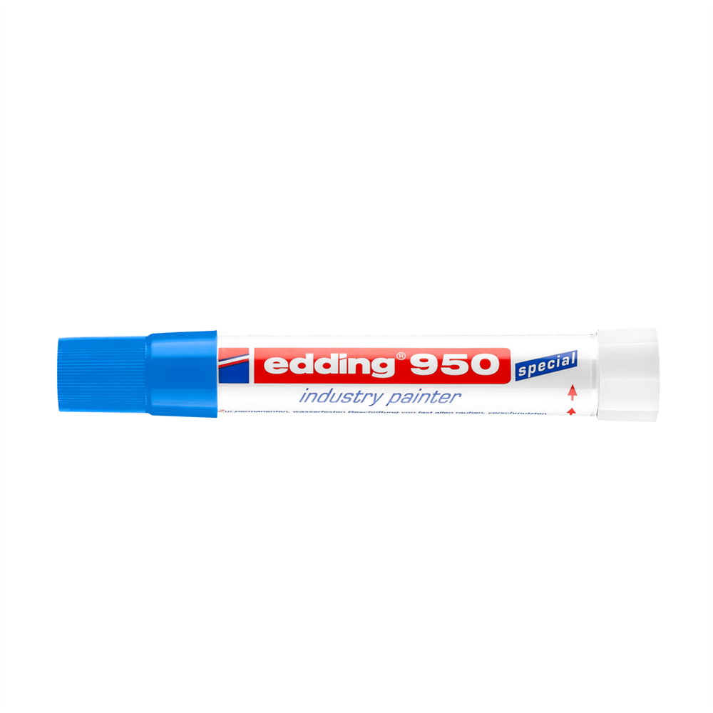 Alkoholos jelölő marker 10mm, kúpos Edding 950 kék kép