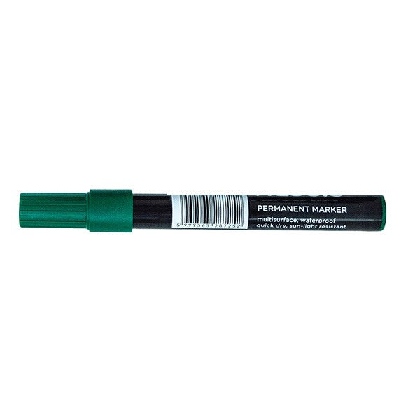 Alkoholos marker NEBULO 233-S kerek zöld