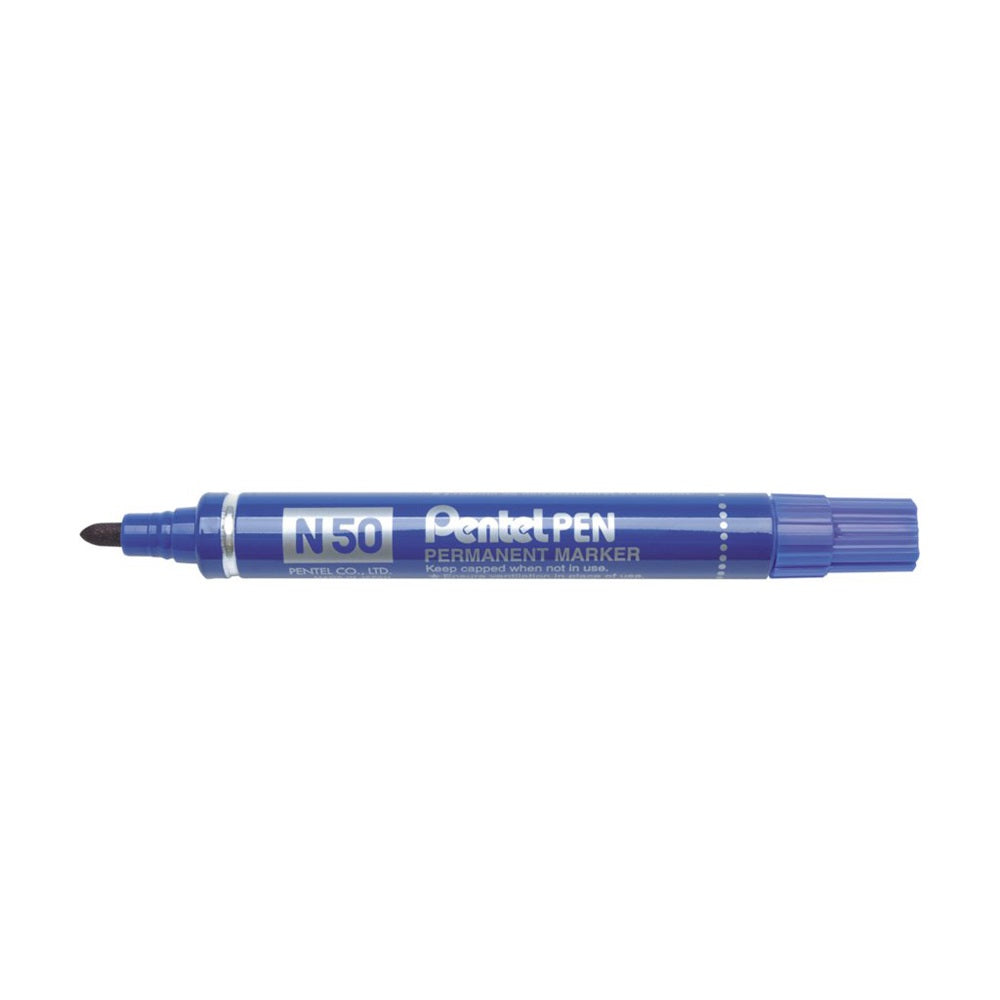 Alkoholos marker fém testű 4,3mm kerek hegyű N50-CE Pentel Extreme kék kép