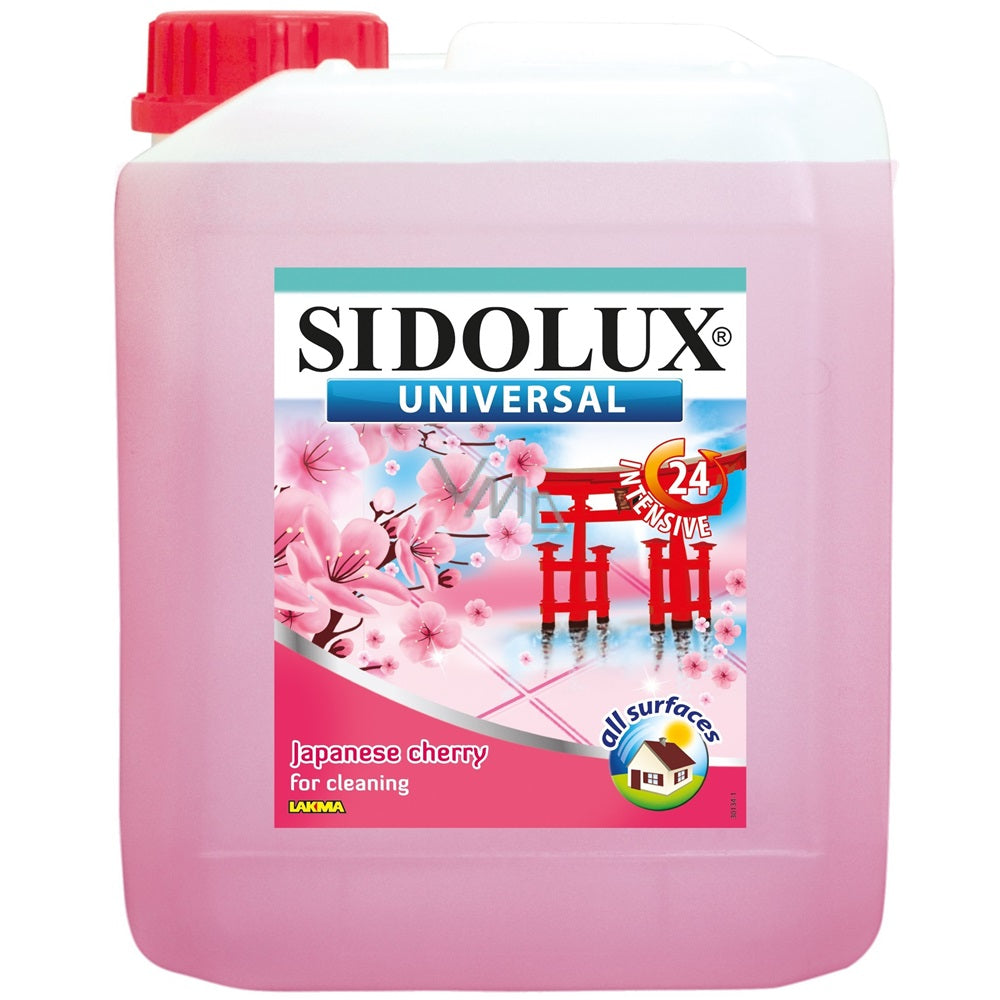 Általános tisztítószer 5 liter Sidolux Universal Soda Power Japán cseresznye kép