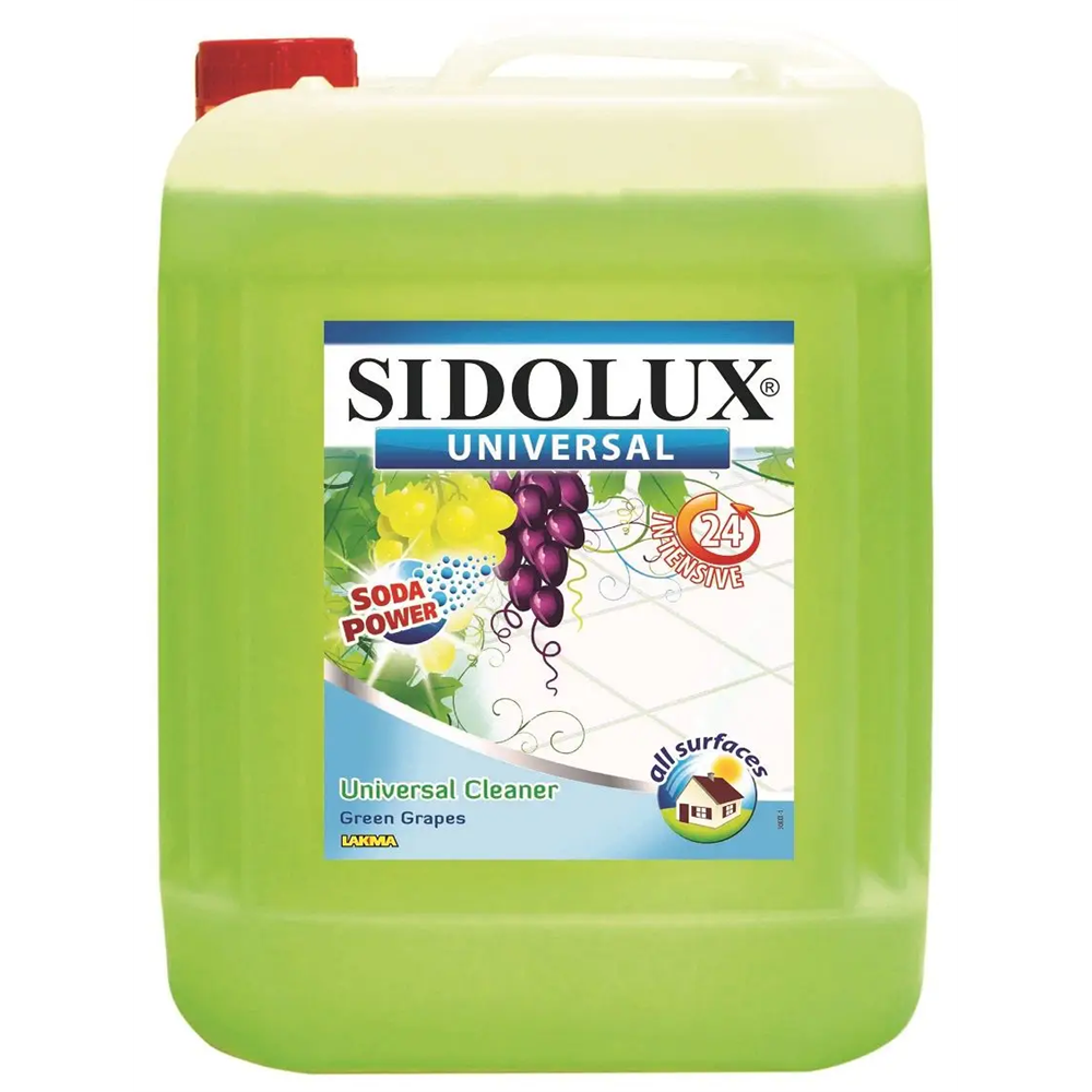 Általános tisztítószer 5 liter Sidolux Universal Soda Power Zöld Szőlő kép