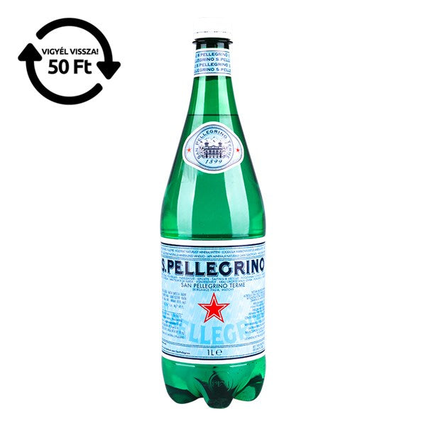 Ásványvíz szénsavas SAN PELLEGRINO 1L DRS
