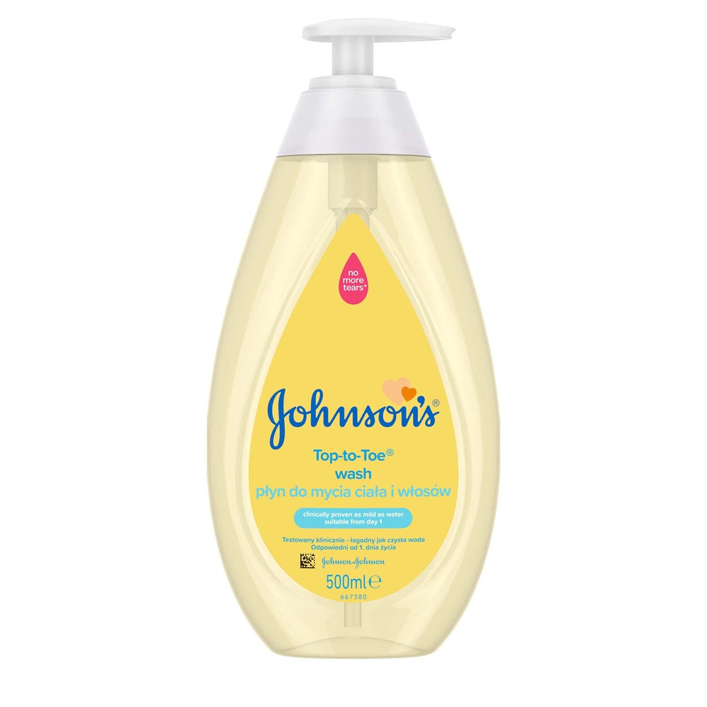 Baba tusfürdő 500 ml Johnson`s Top-to-Toe kép