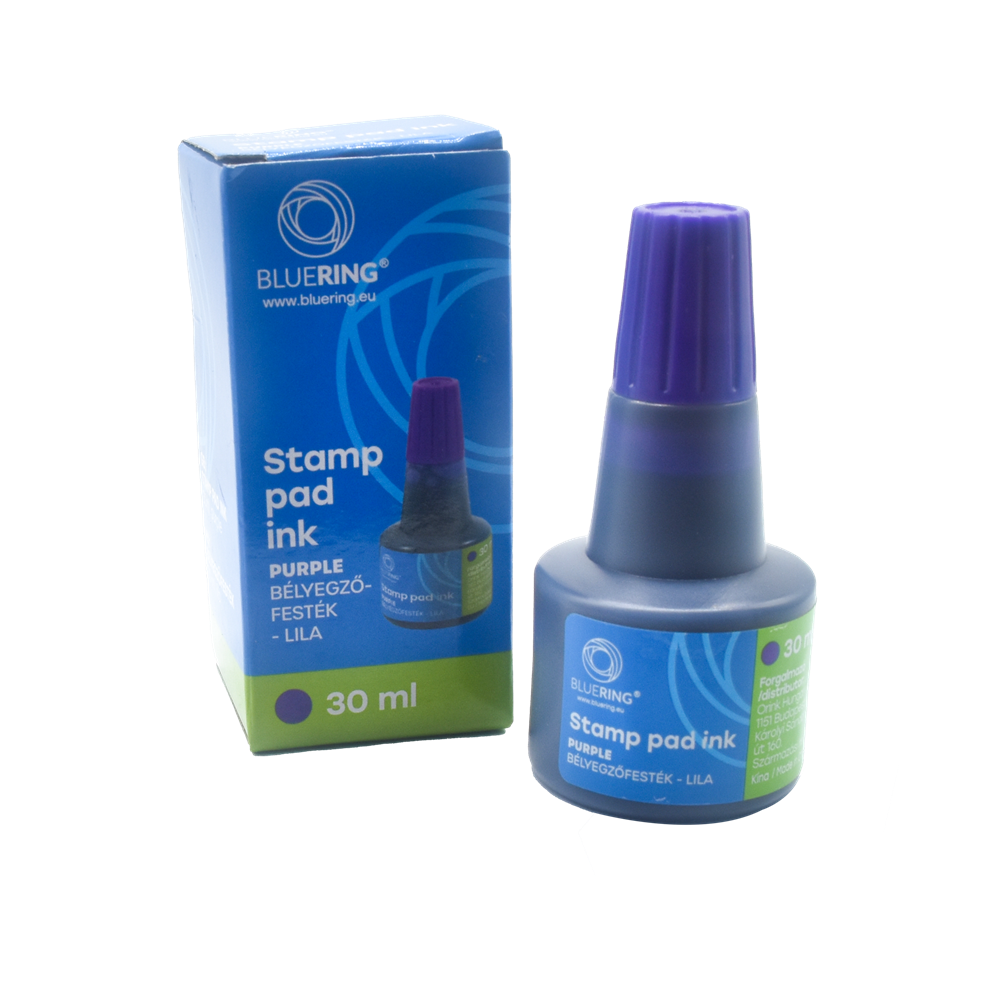 Bélyegzőfesték 30ml, Bluering® Flower lila kép