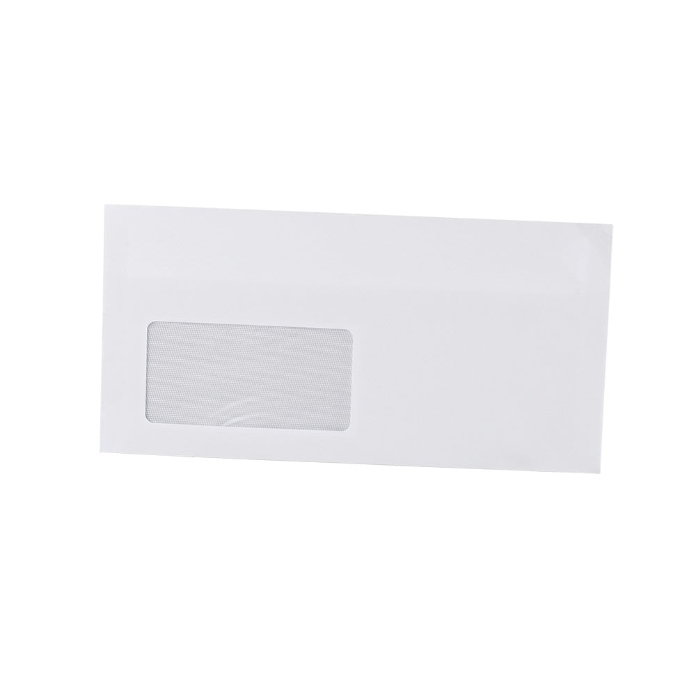 Boríték LA4 öntapadó bélésnyomott bal ablak 45x90mm 110×220mm B20A15 Bluering® fehér kép