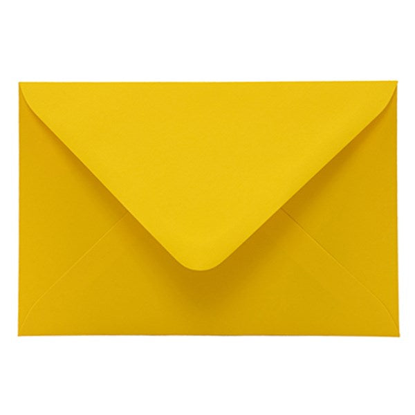 Boríték színes KASKAD LC/5 enyvezett 162x229mm 56 repcesárga 25 darabos