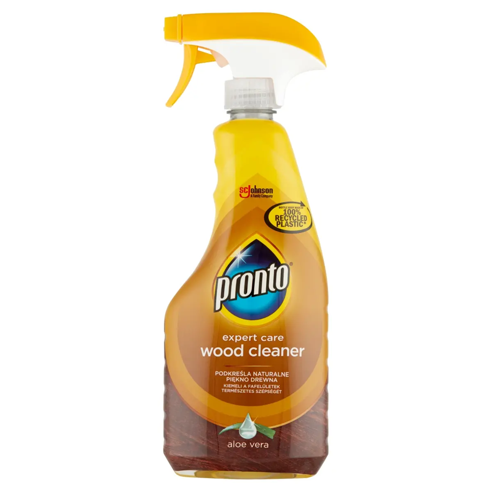 Bútorápoló szórófejes 500 ml Wood Cleaner Pronto® Expert Care Aloe Vera kép