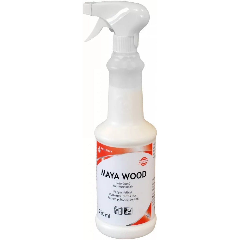 Bútorápoló szórófejes narancsolajos 750 ml Maya Wood kép