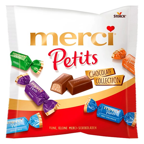 Csokoládé MERCI Petits desszert chocolate 125 g