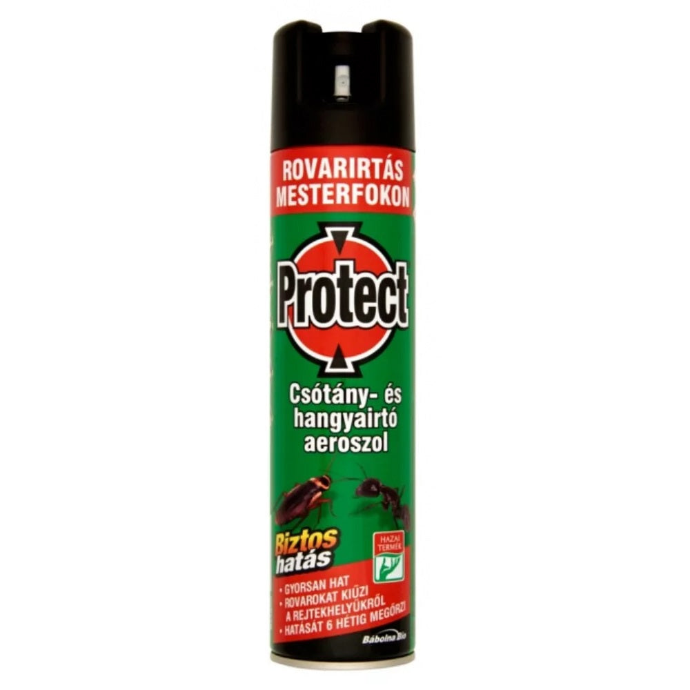 Csótány- és hangyaírtó aeroszol 400 ml Protect kép