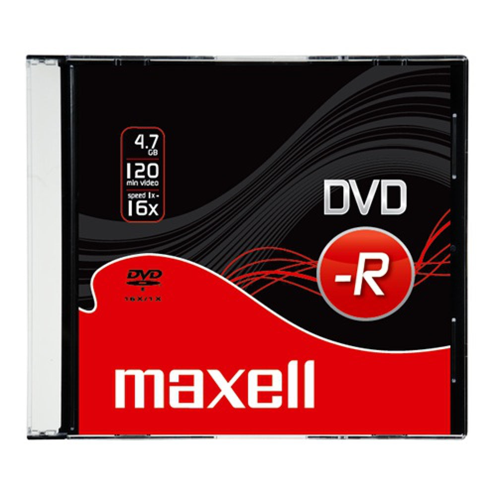 DVD-R 4,7Gb. 16x slim tokos Maxell kép