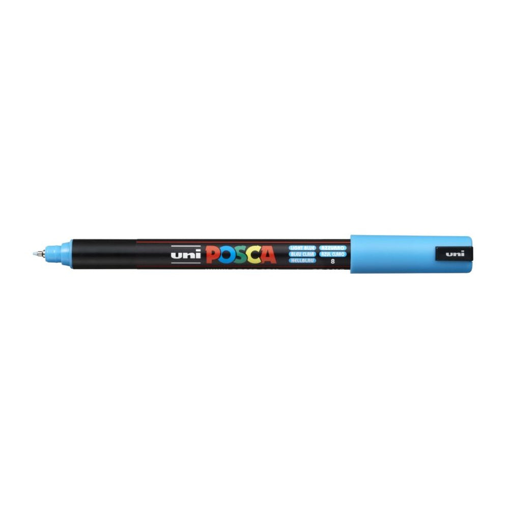 Dekormarker 0,7-1mm, Uni, Posca PC-1MR világoskék kép