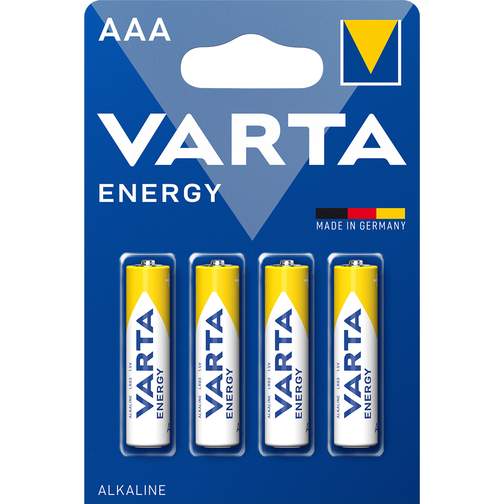 Elem AAA mikro LR03 Energy 4 db/csomag, Varta kép