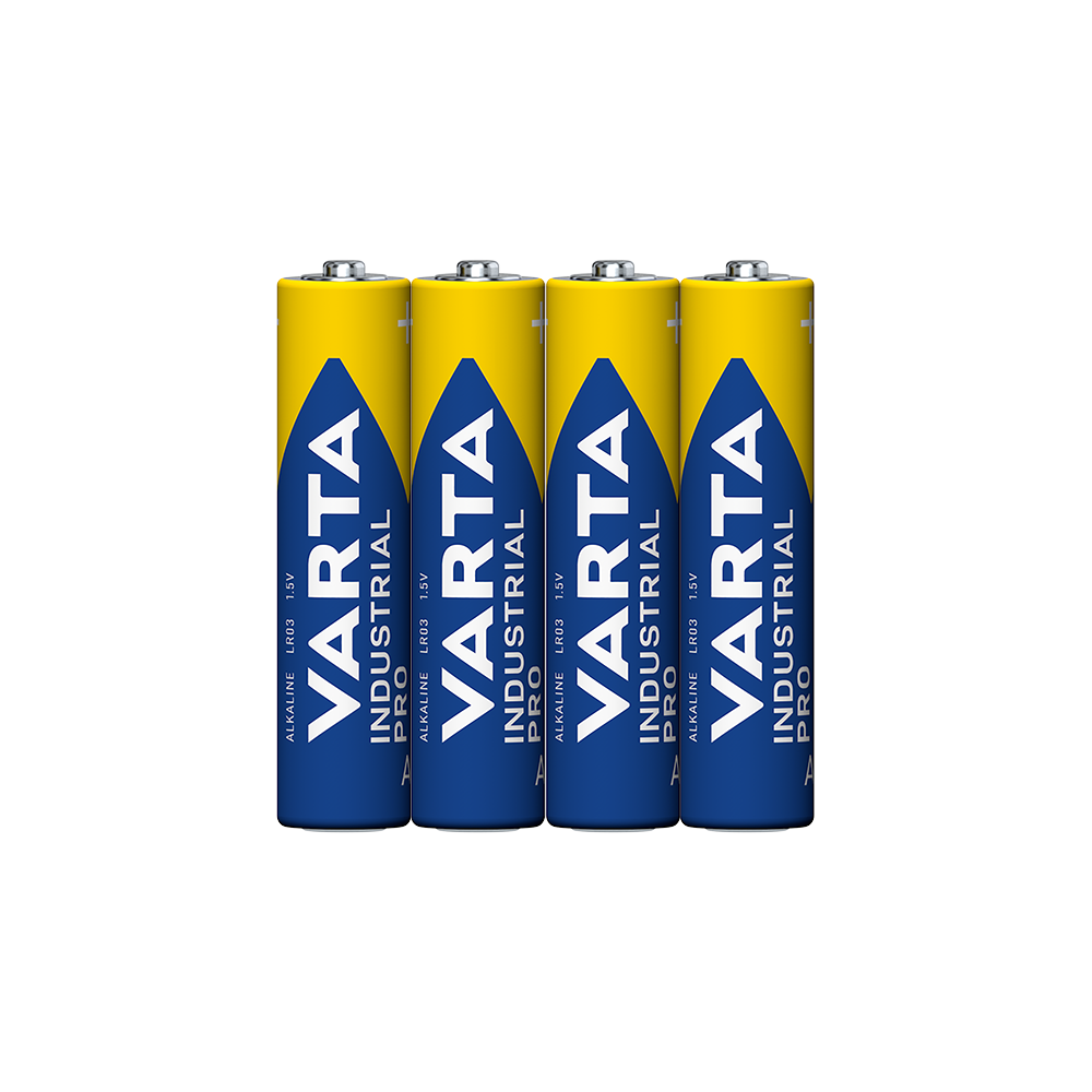 Elem AAA mikro LR03 Industrial 4 db/csomag, Varta kép