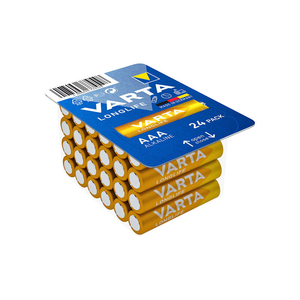 Elem AAA mikro LR03 Longlife BigBox 24 db/csomag, Varta kép