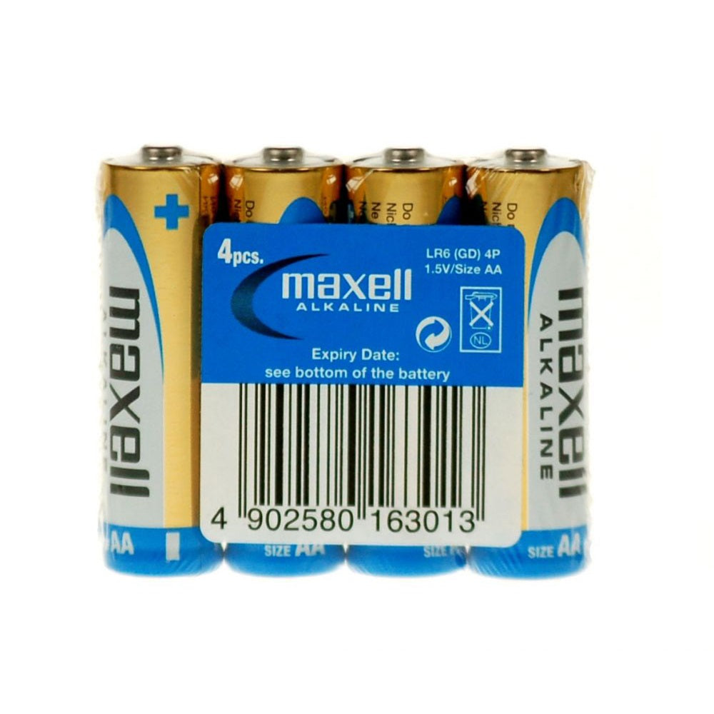 Elem AA ceruza LR6 zsugorfóliás alkaline 4 db/csomag, Maxell kép