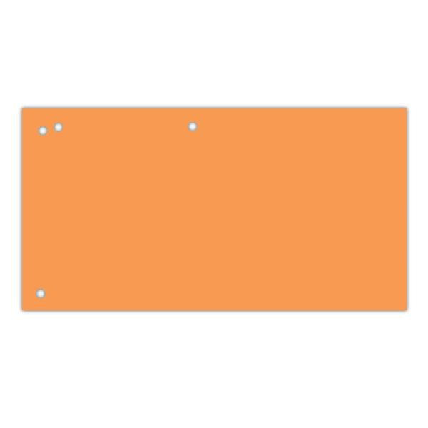 Elválasztócsík DONAU 105x235 mm karton narancssárga 100 darabos