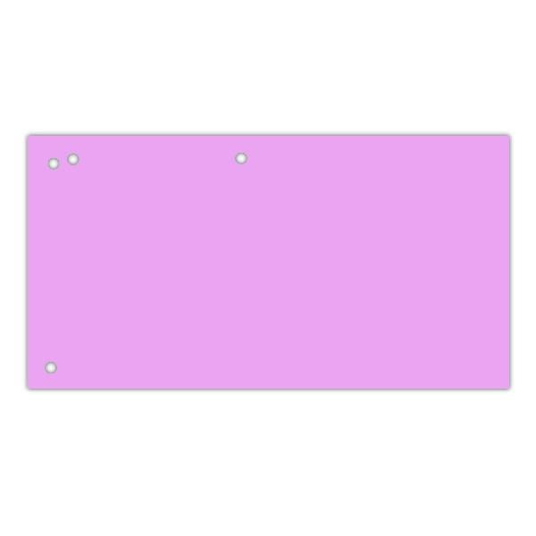 Elválasztócsík DONAU 105x235 mm karton rózsaszín 100 darabos