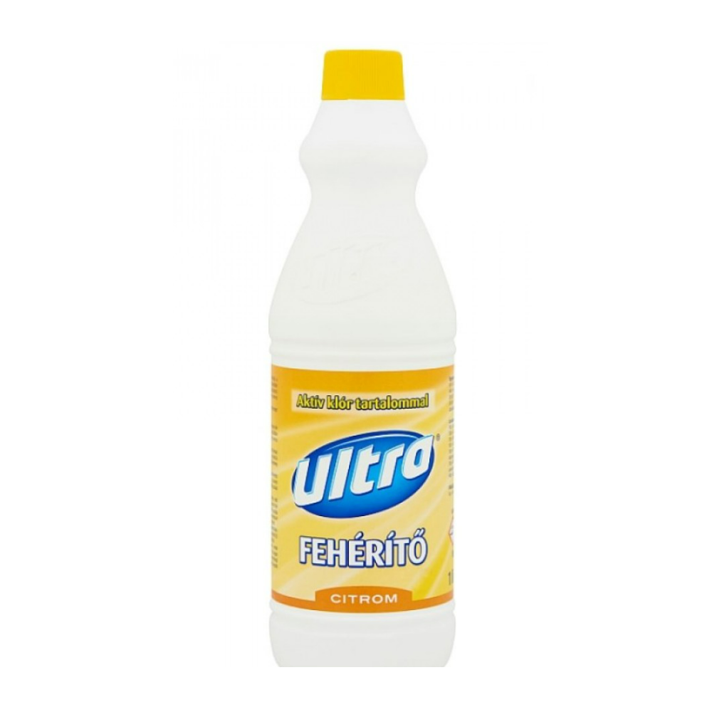 Fehérítő folyadék 1 liter Ultra fehérítő Citrom kép
