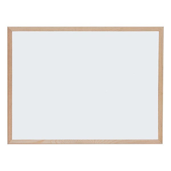 Fehértábla mágneses OPTIMA fakeret 45x60 cm