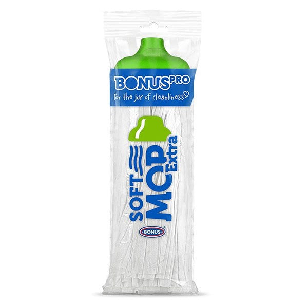 Felmosó pótfej BONUS SoftMop extra HoReCa HACCP 160 g zöld