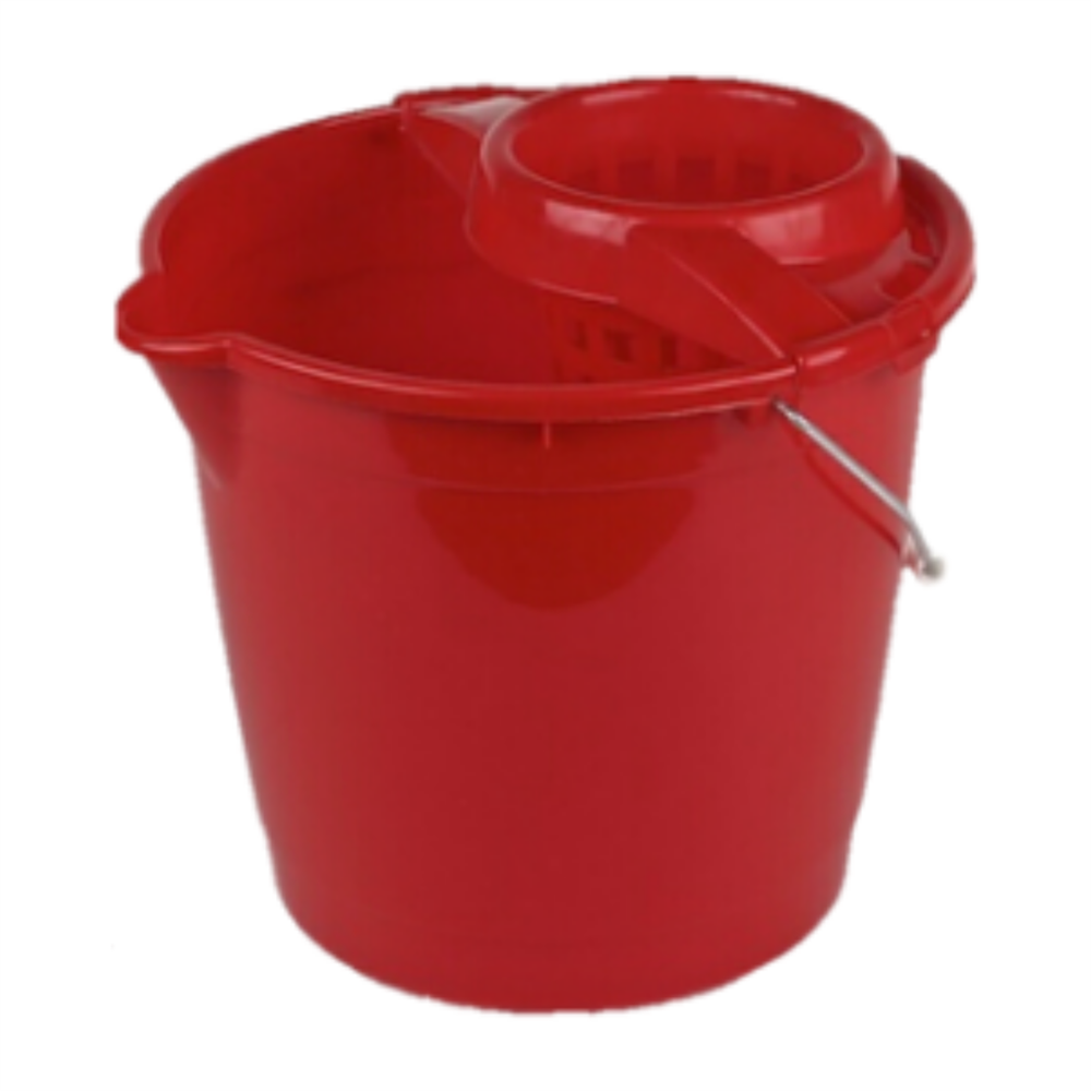 Felmosó vödör 10 literes kerek csavaró kosárral Spring kép