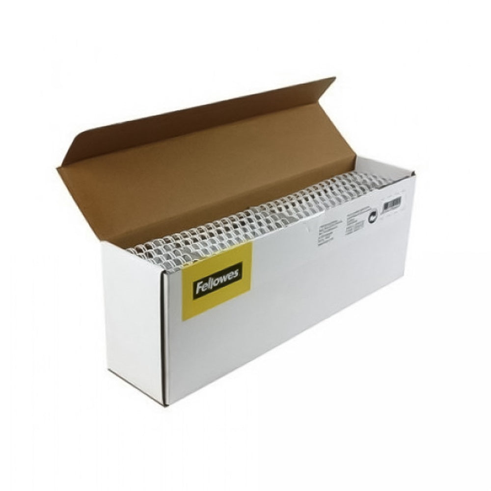 Fém spirál 3:1, 12mm, 81-100lap, Fellowes® 100 db/doboz, ezüst kép