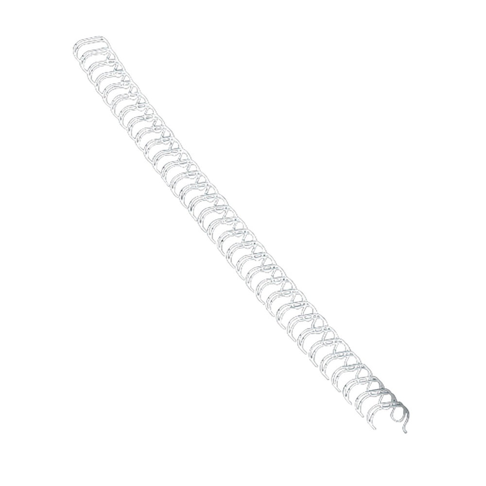 Fém spirál 3:1, 12mm, 81-100lap, Fellowes® 100 db/doboz, fehér kép