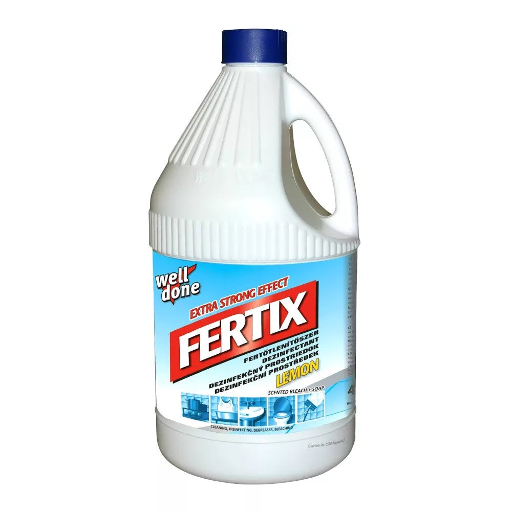 Fertőtlenítő hatású tisztítószer 4 liter Fertix lemon kép
