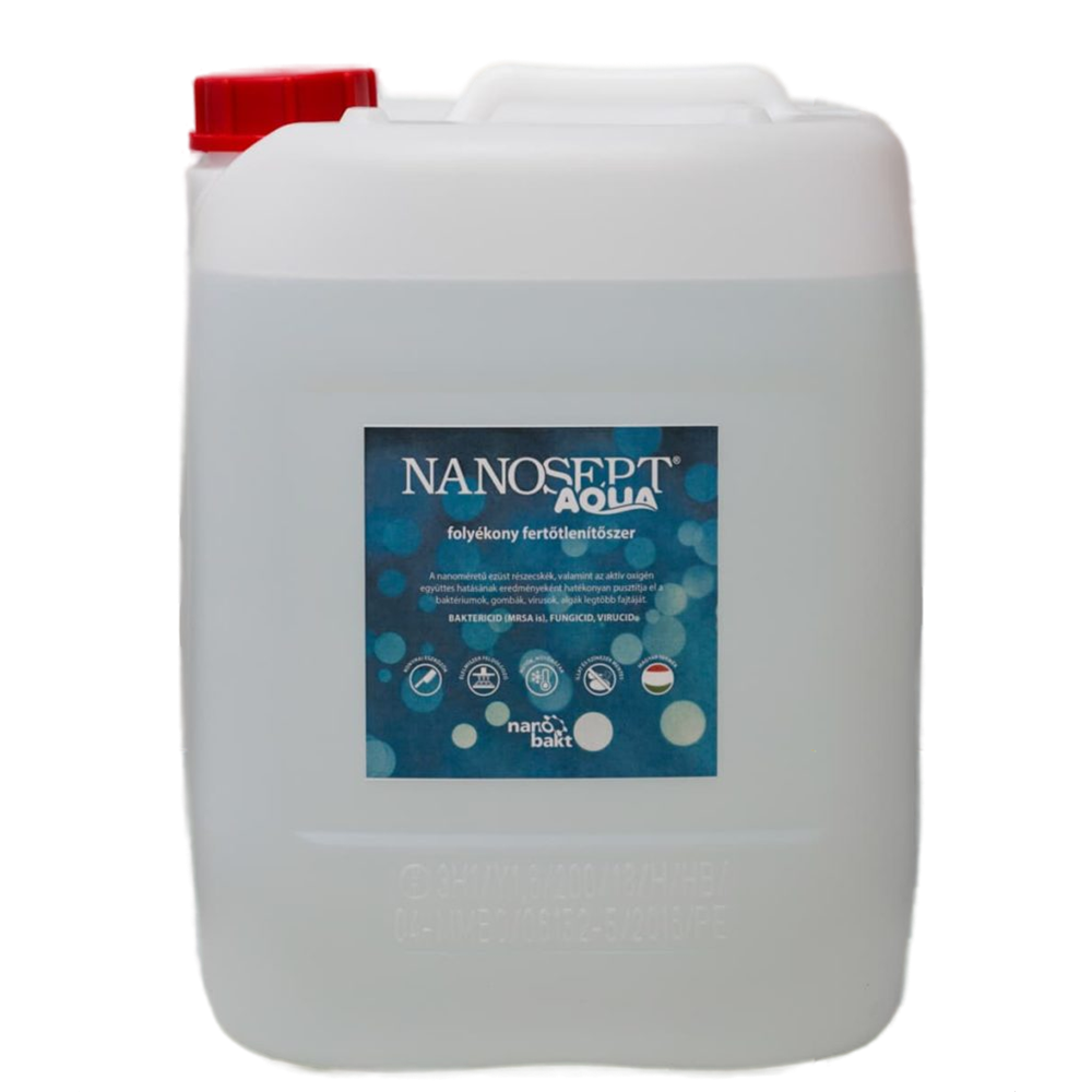 Fertőtlenítőszer 5 liter Nanosept aqua kép