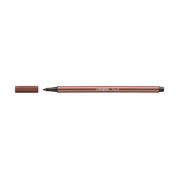 Filctoll STABILO Pen 68 barnásvörös
