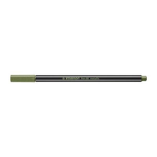 Filctoll STABILO Pen 68 metallic világoszöld