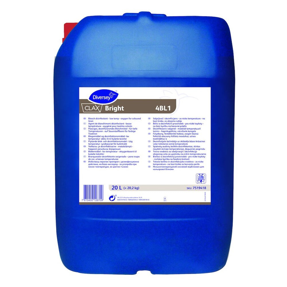 Fehérítő folyadék fertőtlenítő hatással 20 liter Clax Bright kép
