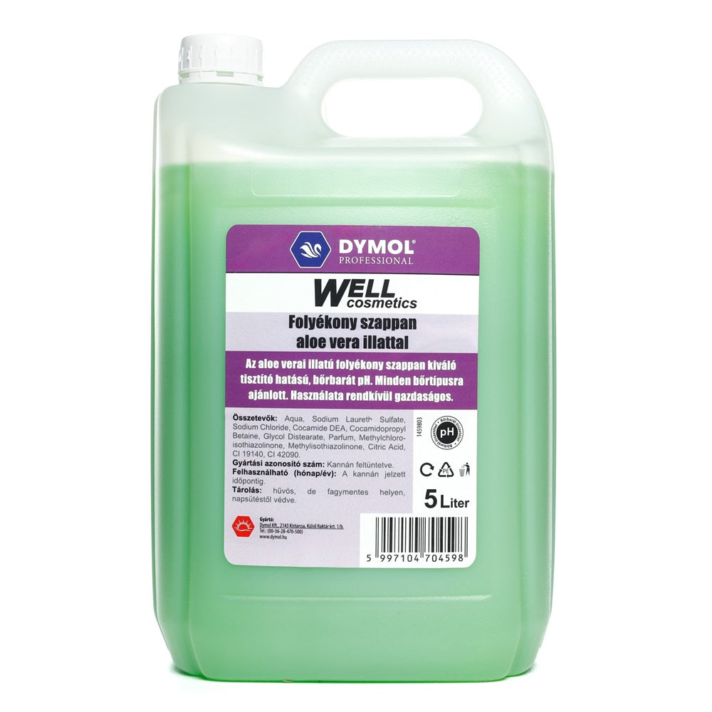 Folyékony krémszappan 5 liter Well aloe vera kép
