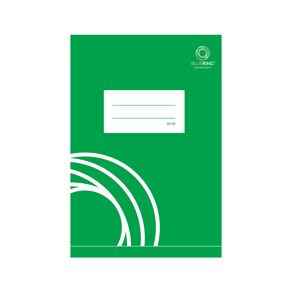 Füzet iskolai A5, 32lap, sima 20-32 Bluering® kép