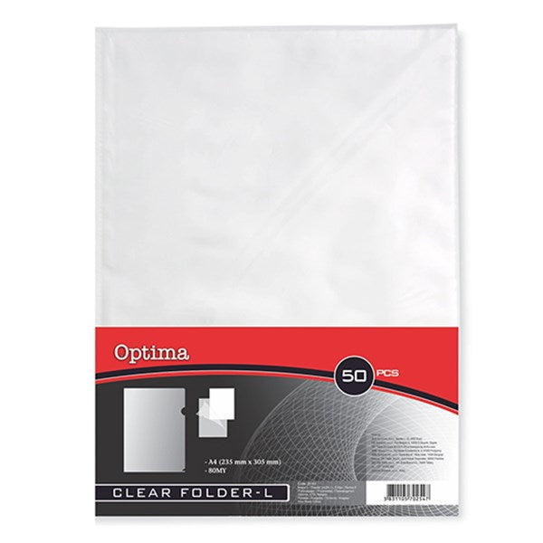 Genotherm "L" OPTIMA A/4 80 mikron víztiszta 50 darabos