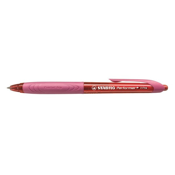 Golyóstoll STABILO Performer+ 328XF piros/piros