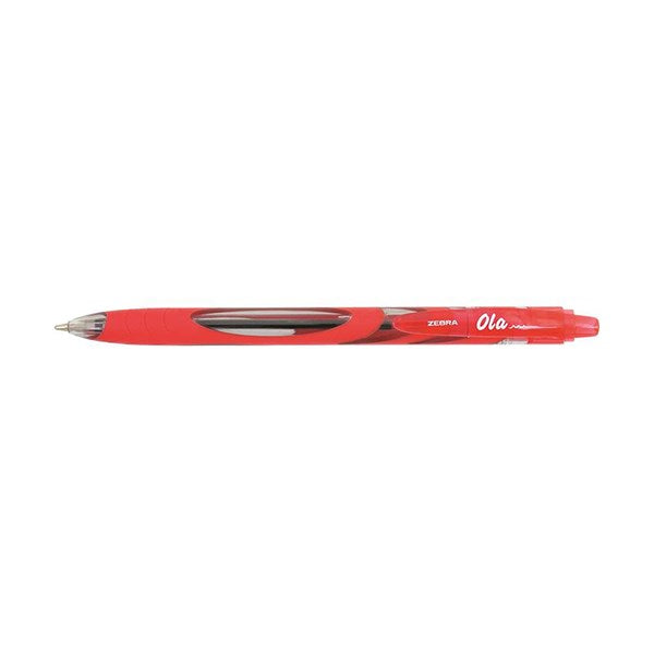 Golyóstoll ZEBRA OLA 1,0 mm piros