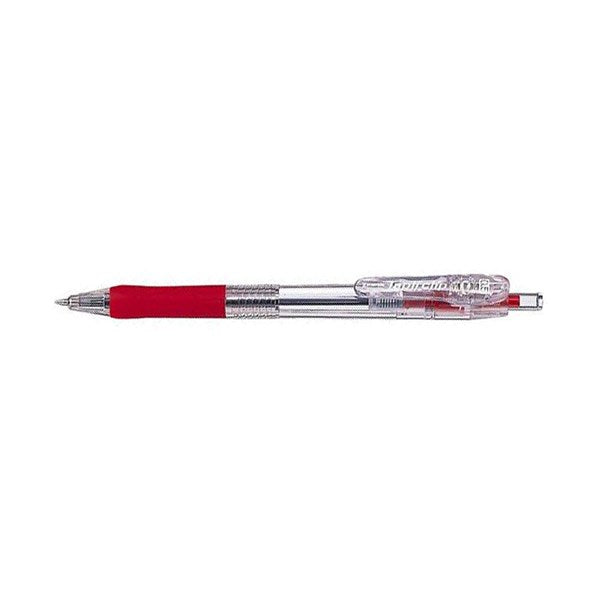 Golyóstoll ZEBRA Tapli Clip 0,5 mm piros