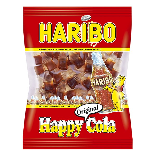 Gumicukor HARIBO Happy Cola 100 g