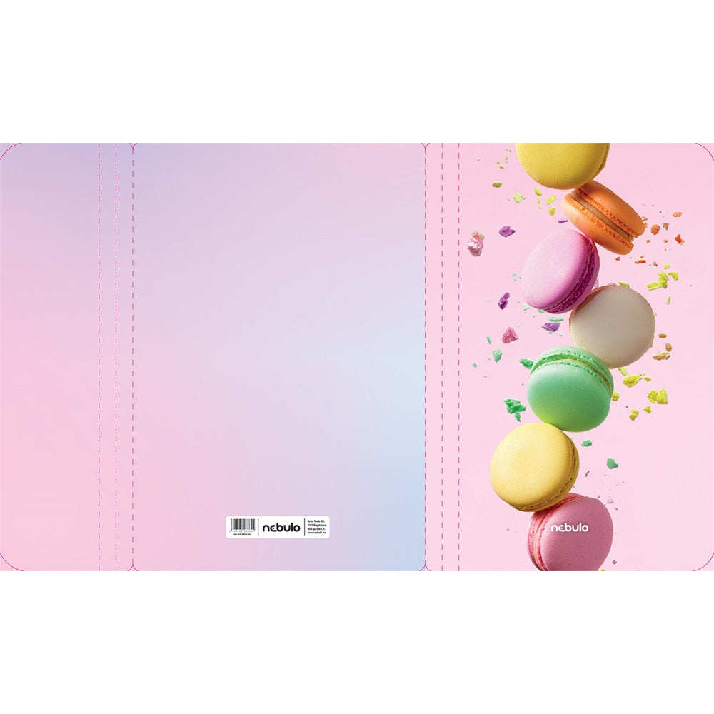Gumis mappa, A4, Macaron, Nebulo kép