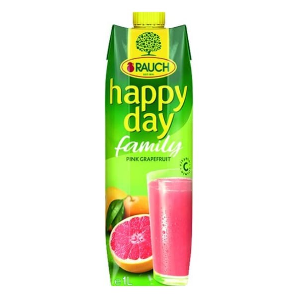 Gyümölcslé HAPPY DAY Family pink day grapefruit 1L
