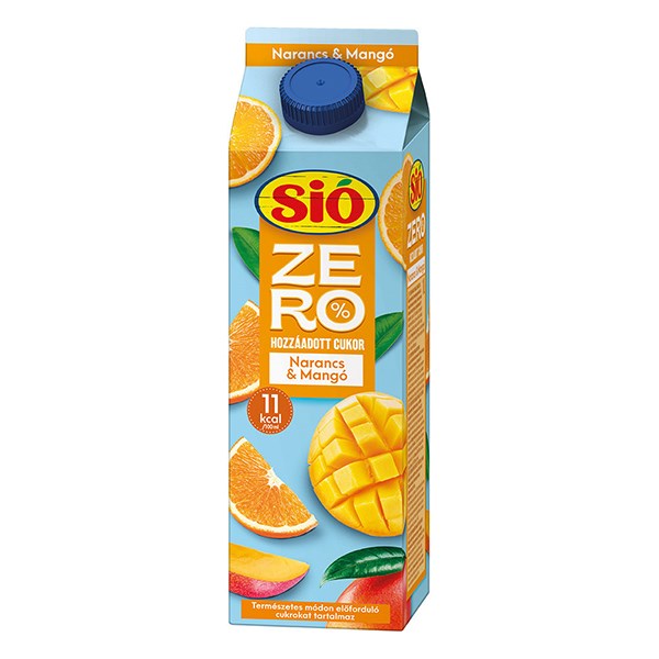 Gyümölcslé SIÓ Zero Alma-Mangó-Maracuja 20% 1L