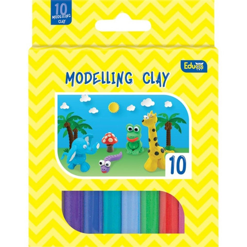 Gyurma készlet, 150g. Educa 10klf. szín kép