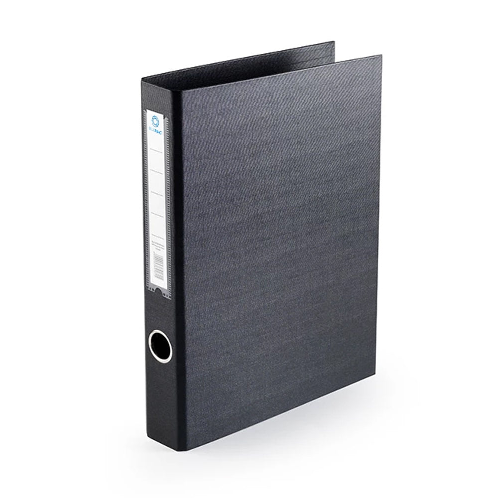 Gyűrűskönyv A4, 4,5cm, 4 gyűrűs PP/PP Bluering® Prémium fekete kép