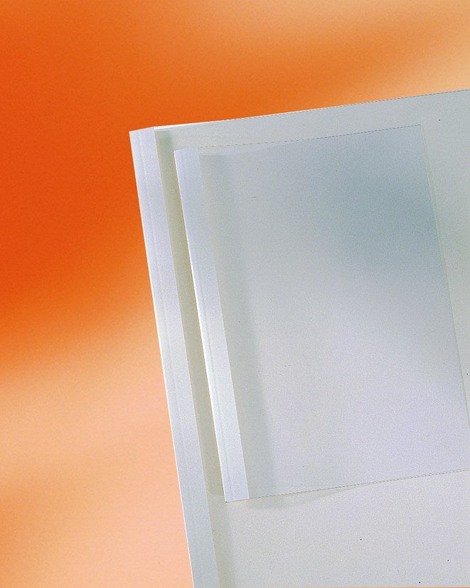 Hőkötő borító GBC 6 mm fehér 100 darabos